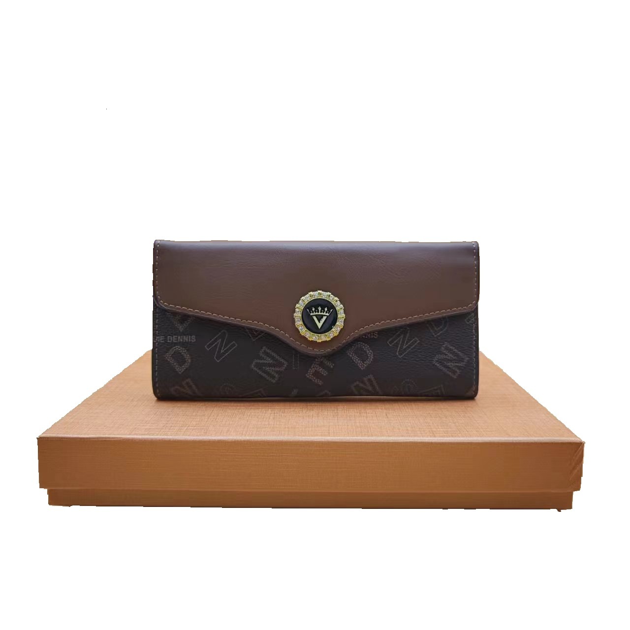 Luxury Brand Designer Bag Luxury Brand Designer Bag 2023 New Women's Long Soft Leather Wallet Fashion Simple Money Clip Multi-Card Slot Large Cap