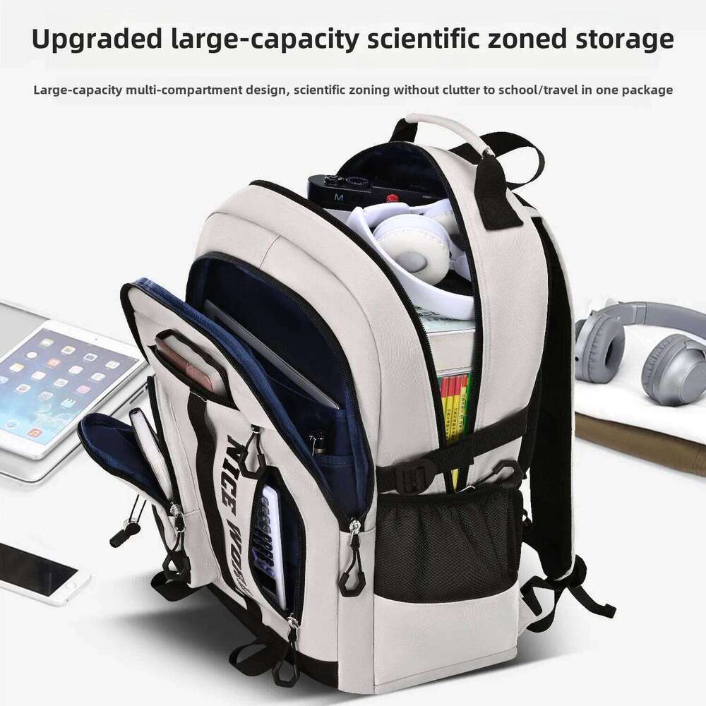Men's Oxford Waterproof Business Computer Bag Leisure Travel High School Student Backpack Mochilas Es