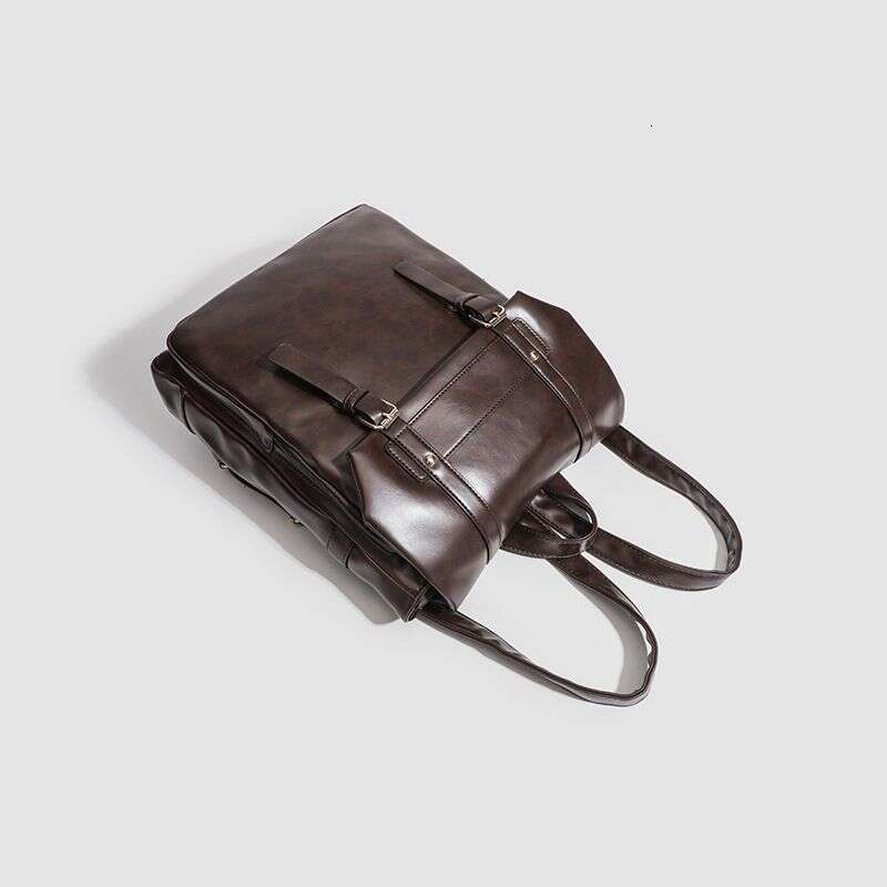 Class Soft Leather Handheld Large Capacity Cambridge Women's Fashion Backpack 2025 Spring And Summer New Stylish Versatile Leisure Daily