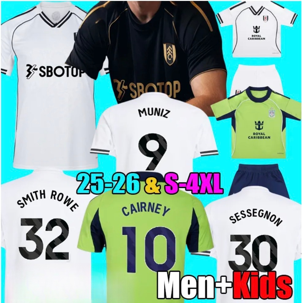 FULHAMs soccer Jerseys 2025 2026 football shirt jerseys men top FulHaM Jerseys Third purple kit kids sets uniforms player version