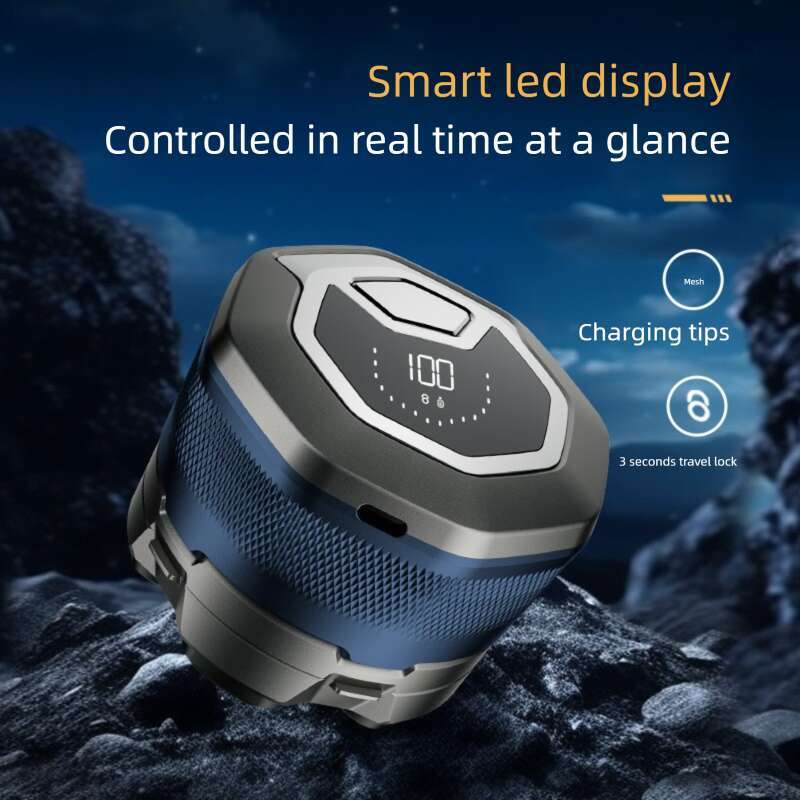 New Magnetic Rotating Six Blade Magic Bald Haircut Hine Fully Washable Body Shaver