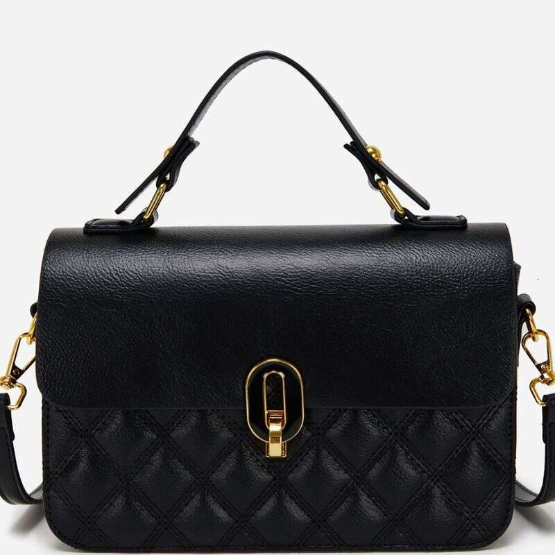 Light and high-end Lingge Korean style portable crossbody shoulder small square bag