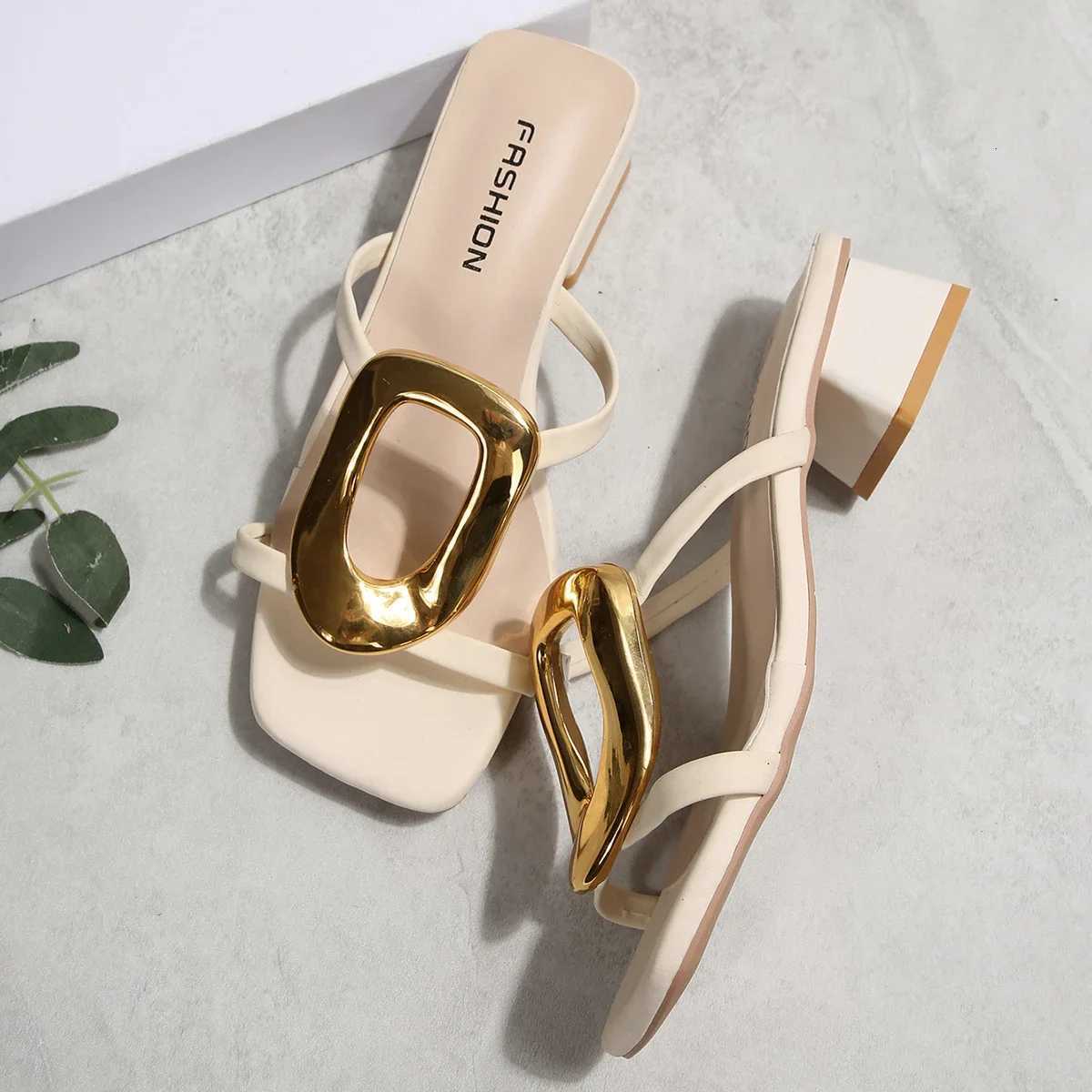Elegant Women Sandals Sexy Designer Wedding Shoes Medium High Heels Open Toe Luxury Fashion Party Women Shoes Womens Shoes W250814
