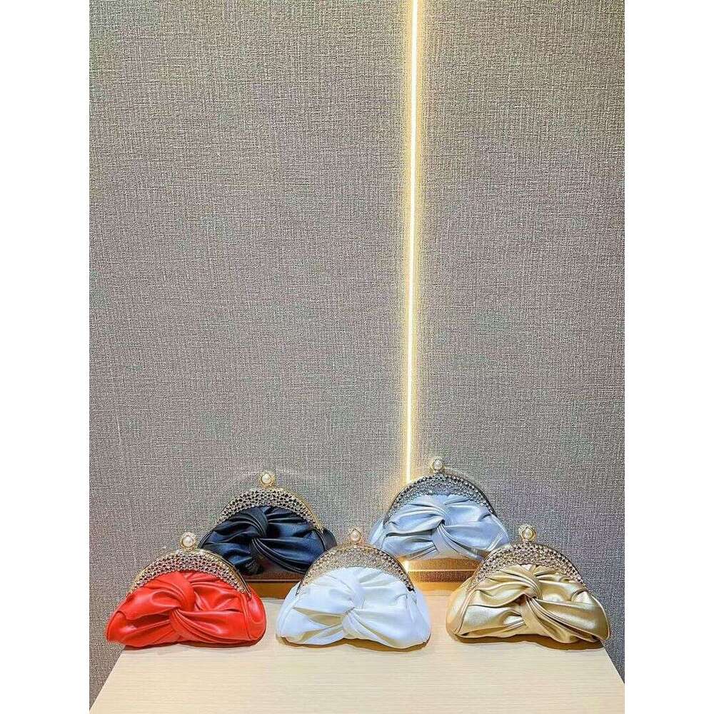 New ladies dia-encrusted lady mini small clutch single shoulder crossbody evening bag