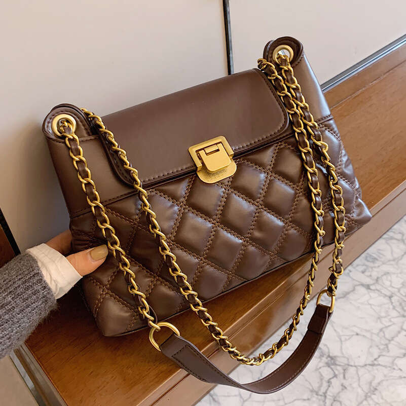 Quilted Chain Small 2025 Spring New Fashion Trendy Versatile Crossbody Women's Chanel Style Shoulder Bag