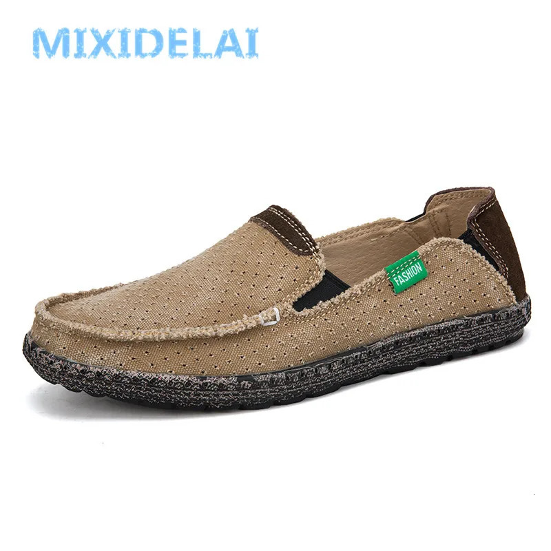 Men Canvas Shoes Fashion Men Casual Shoes Comfortable Breathable Men Loafers Outdoor Slip On Shoes For Male Chaussure Homme 250809