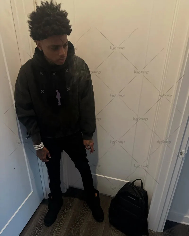 Street Hip-hop Personalized Casual Loose Hoodie Men American Retro Harajuku Y2K Fashion Oversized Sweatshirt Women 250813