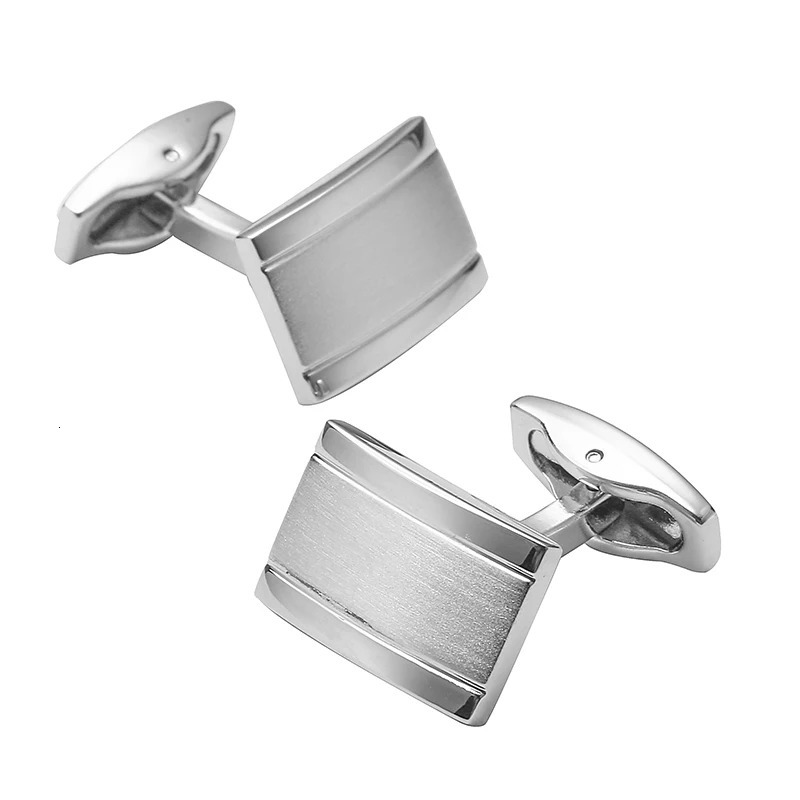 High quality mens French shirt cufflinks classic laser metal round square cuffs buttons wedding suit accessories jewelry gifts 250812