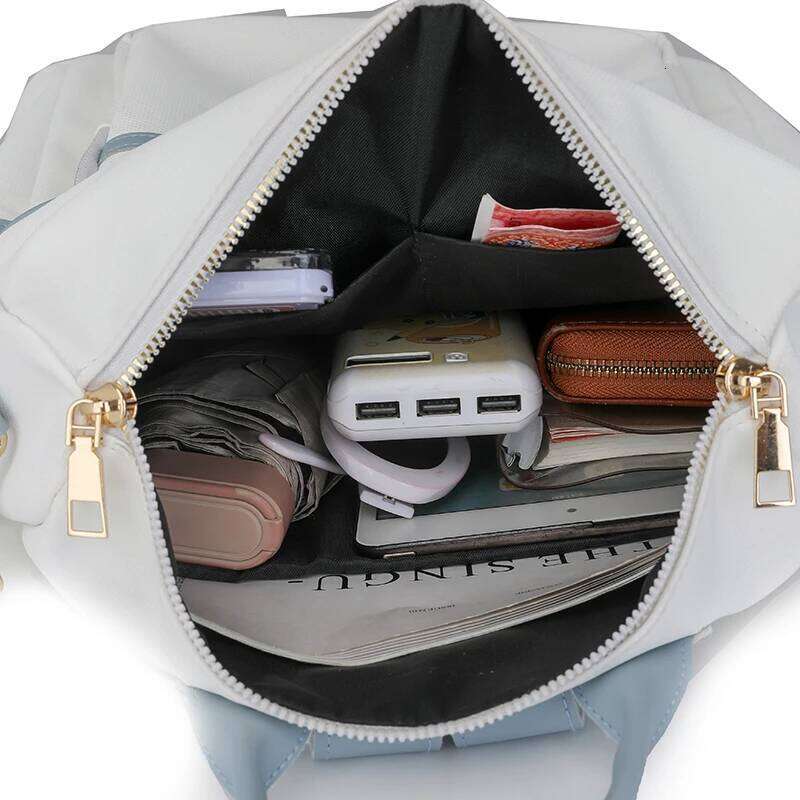 Fashion Backpacks Female Soft Nylon Rucksack Women Knapsack Travel Bagpack Ladies Daypack Large Capacity School Bags for Girls