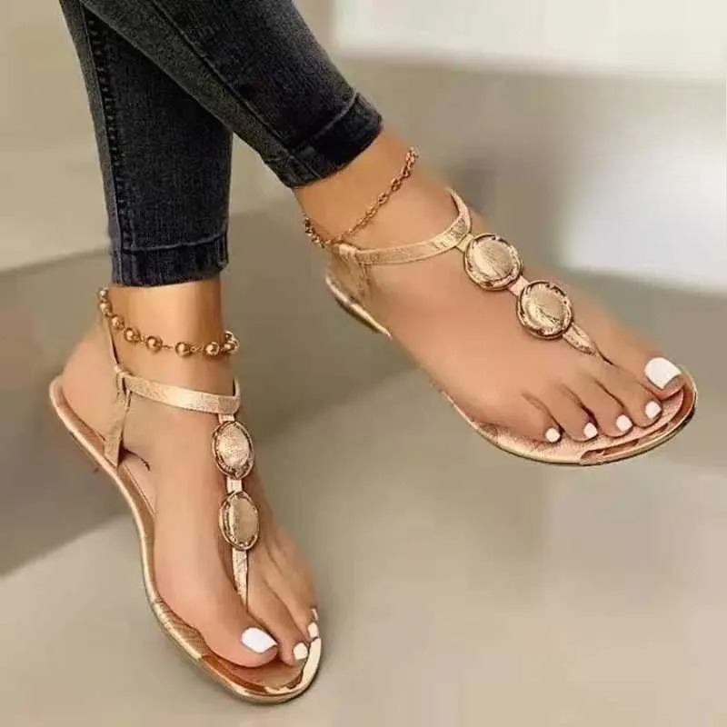 Luxury Designer Ladies' Footwear: Stylish & Durable Everyday Casual Roman Sandals