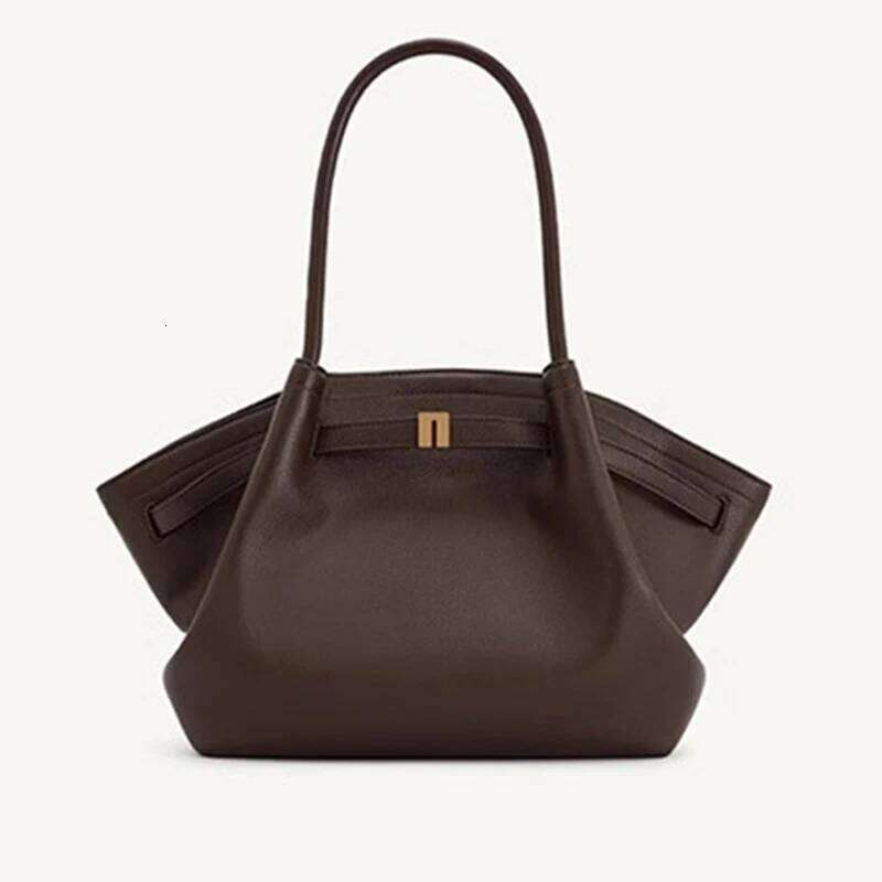 2025 Women's Fashion Leather Handheld Tote Large Capacity Suede Commuter Dumpling Bag, Shoulder Bag