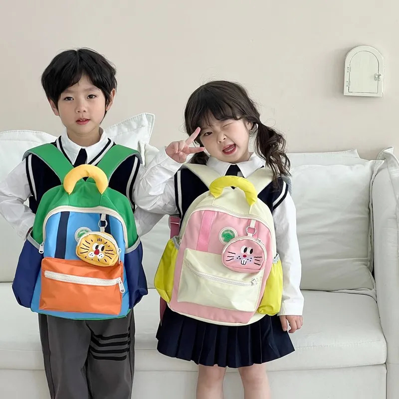 Cute Cartoon Kids Backpack Lightweight Kindergarten Baby Schoolbag for Boys Girls Knapsack 250813