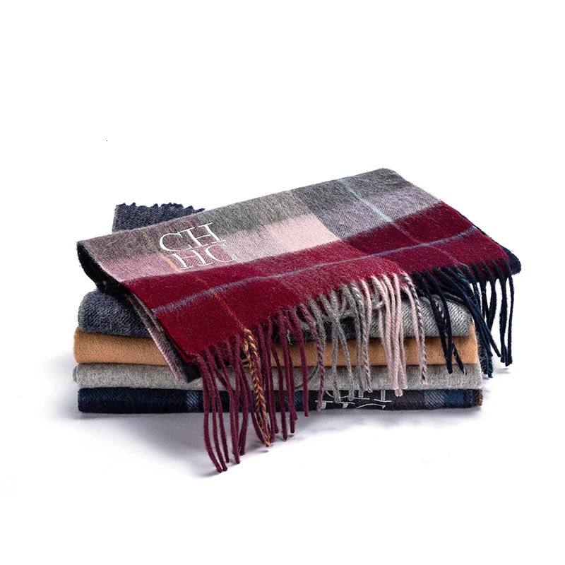 Fashion Men Women Scarf Warm Wool Comfortable Winter Scarf Unisex High Quality Neckerchief Couple Muffler 250808