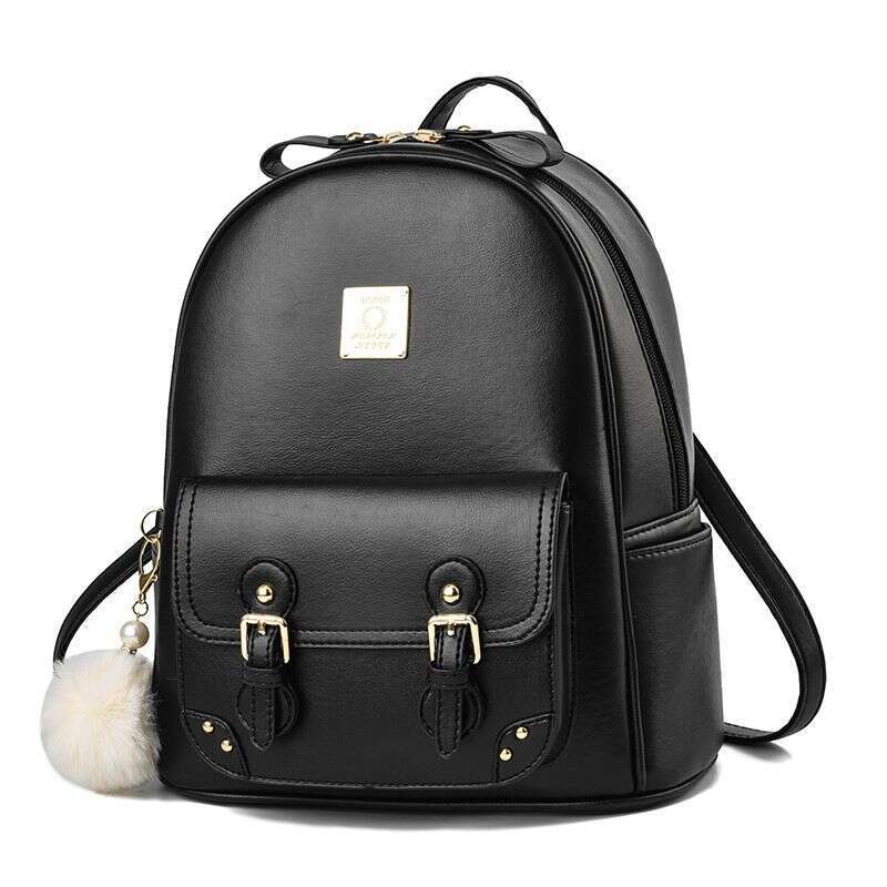 Women's 2025 New Simple Atmosphere Students Korean Version Backpack Leisure Travel Bag