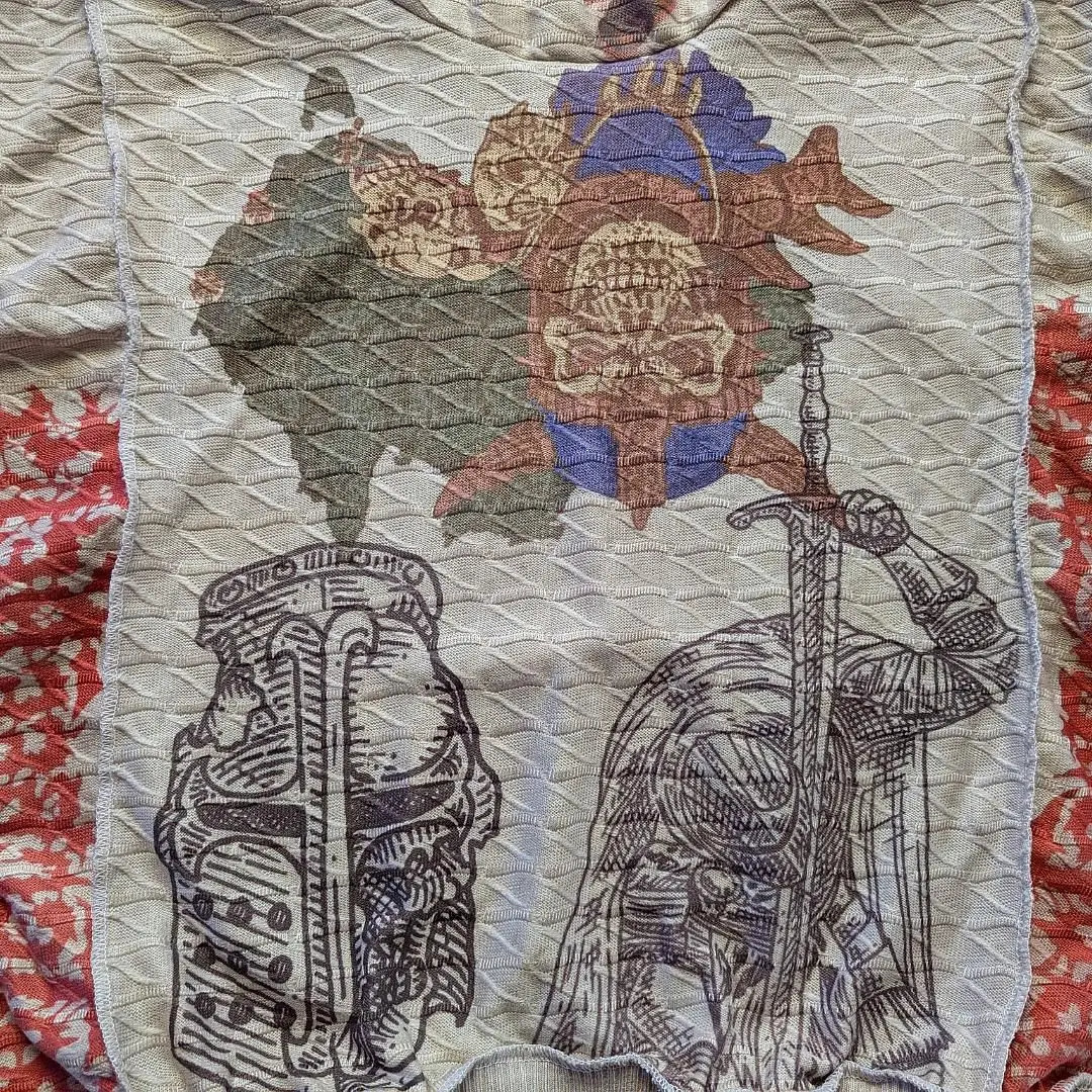 Streetwear Gothic Knitted Hood Mens Womens Clothing Tops Harajuku Retro Graphic Patchwork Fashion Oversized Knitted Sweatshirts 250813