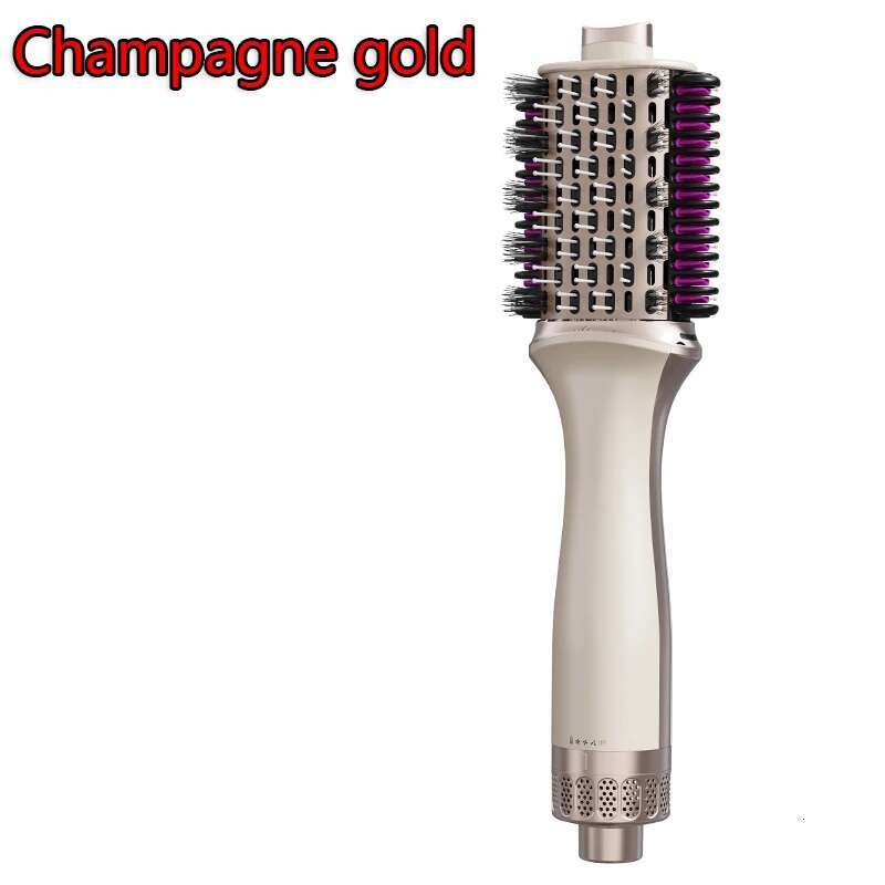 3 in 1 Styler Blow Dryer Brush Straightener Curler Volumizing Comb for All Hair Types Professional Styling Tool