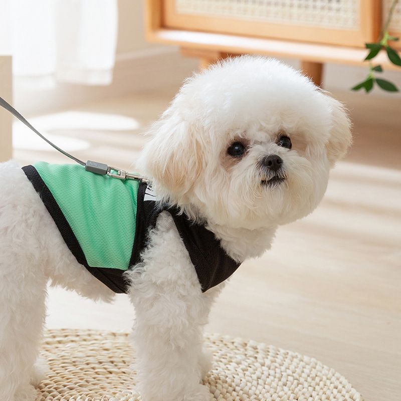 Mesh Cool Pet Dog Vest Summer Thin Dog Clothes For Puppy Breathable Vest T-shirt Costume Bulldog Dog T-shirt Outdoor Pets Perro