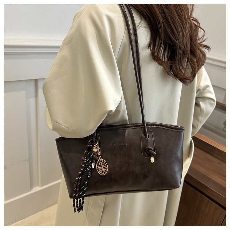 Luxury Brand Designer Bag High-Quality Vintage Large Capacity Bag For Women 2025 New Summer Commuter Shoulder Bag Handheld Tote Bag
