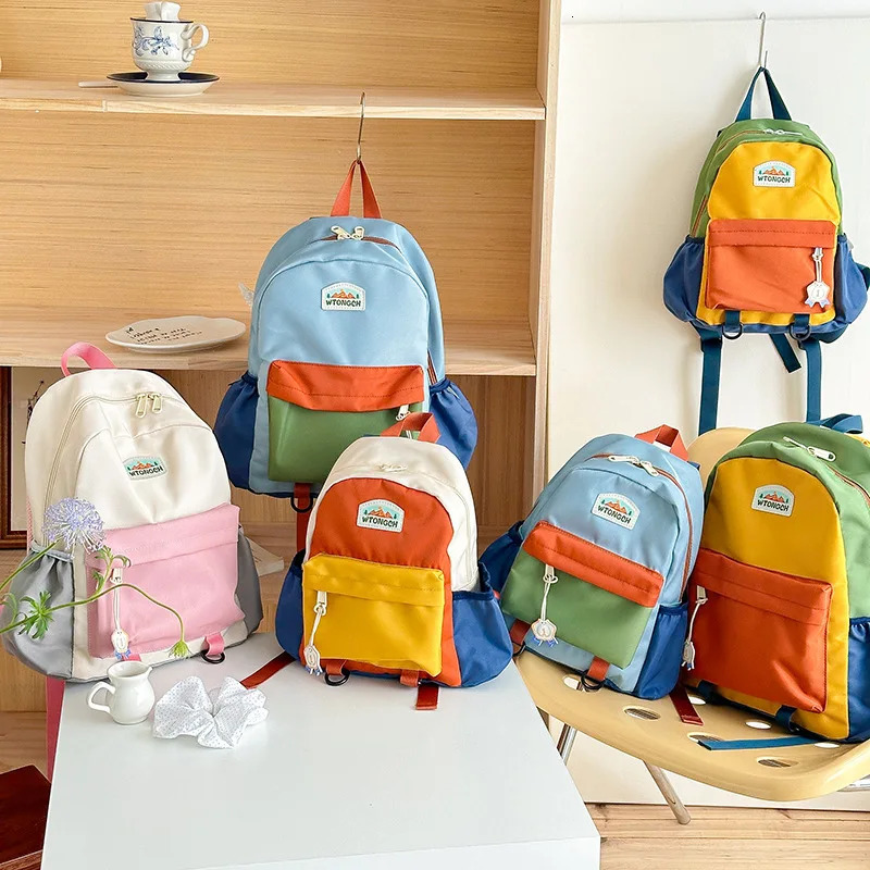 Kids Backpack Cute Backpacks Kindergarten Cartoon Backpack Casual Lightweight Travel Backpack Back To School Bag Mochilas Mujer 250813