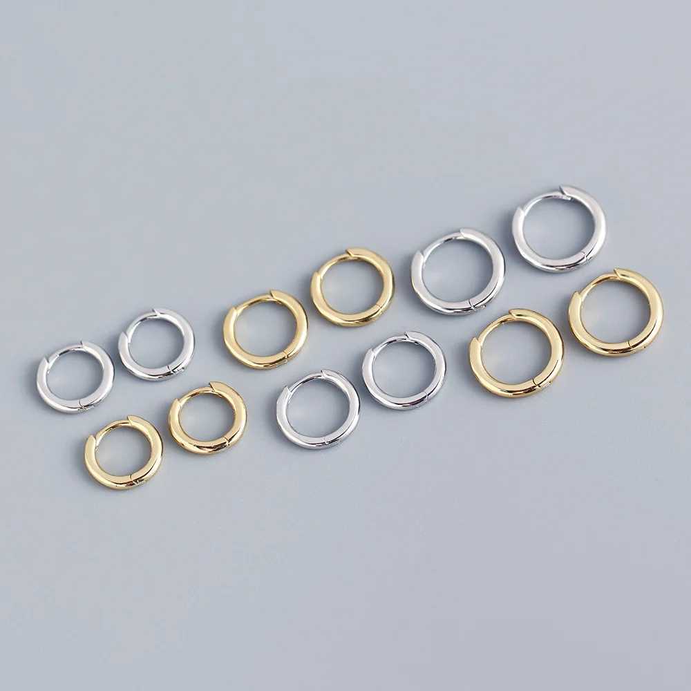 2PCS Tiny Stainless Steel Huggie Small Hoop Earrings For Women Round Circle Punk Unisex Rock Earring Cartilage Piercing Jewelry XJ250814