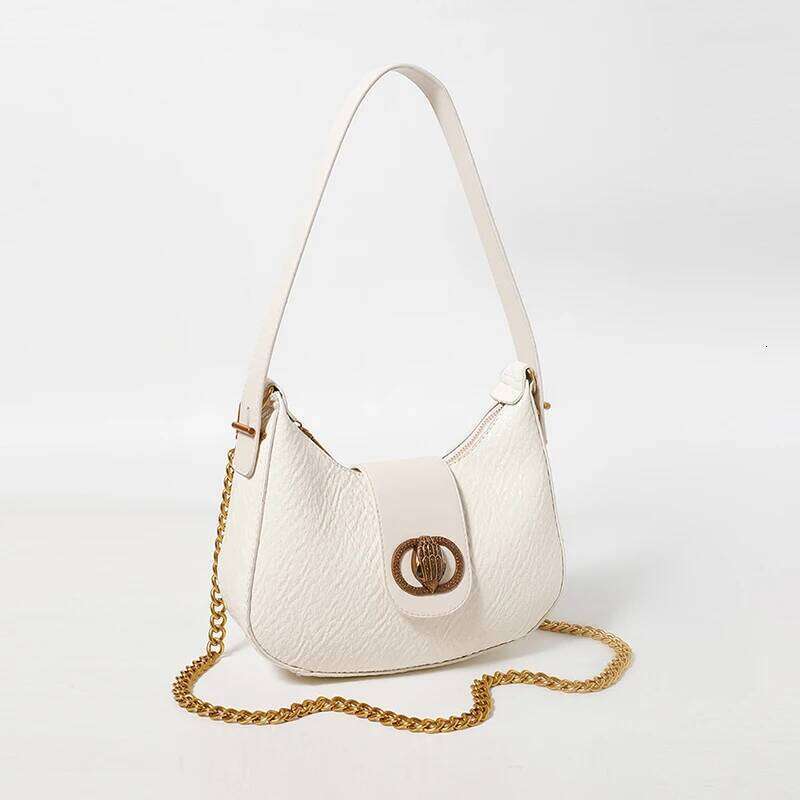 City Bag 2025 Fashionable Retro Leather Messenger Bag - Elegant Solid Color Crossbody With Paris Designer Minimalist Style