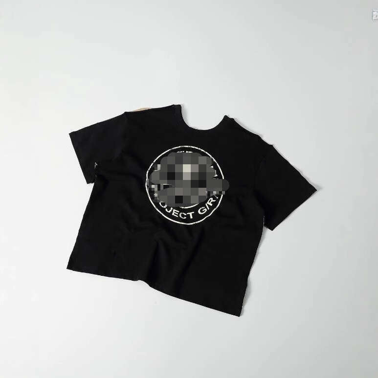 Niche Trendy Brand G/R Collaboration Skull Camouflage High Street Summer Unisex Couple Loose Short Sleeve T-Shirt Trend