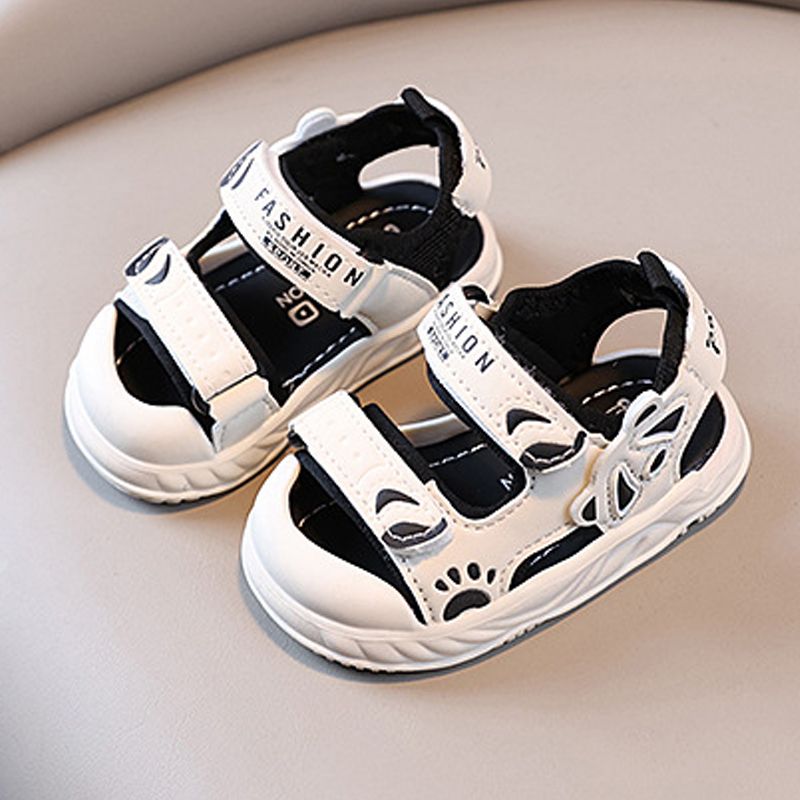 Kids Beach Sandals Toddler Summer Fashion New Boys Soft Soles Beach Sandals Kidsnest Non-slip Infant Girl Slides Baby Walking Sandals Shoes Sizes US1C