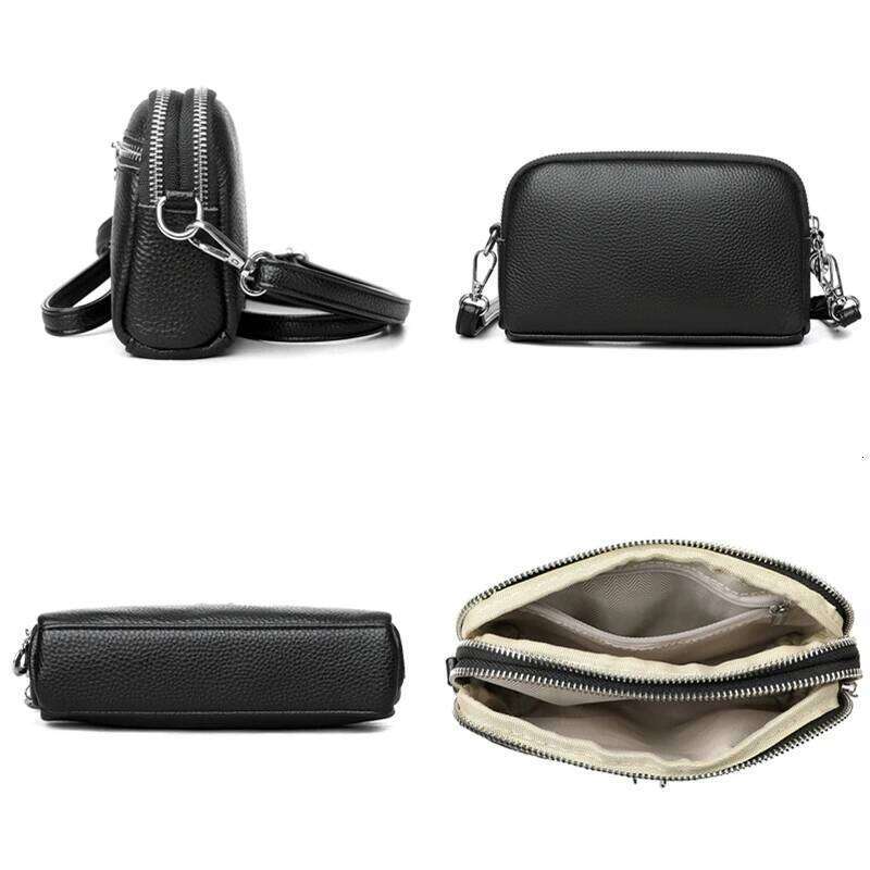 High Quality Cow Handbag Women Genuine Leather Shoulder Crossbody Bag Female New Ladies Daily Purse Sac