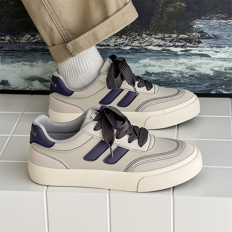 Men's canvas shoes 2026 spring sports skate shoes men's niche original German training skate shoes