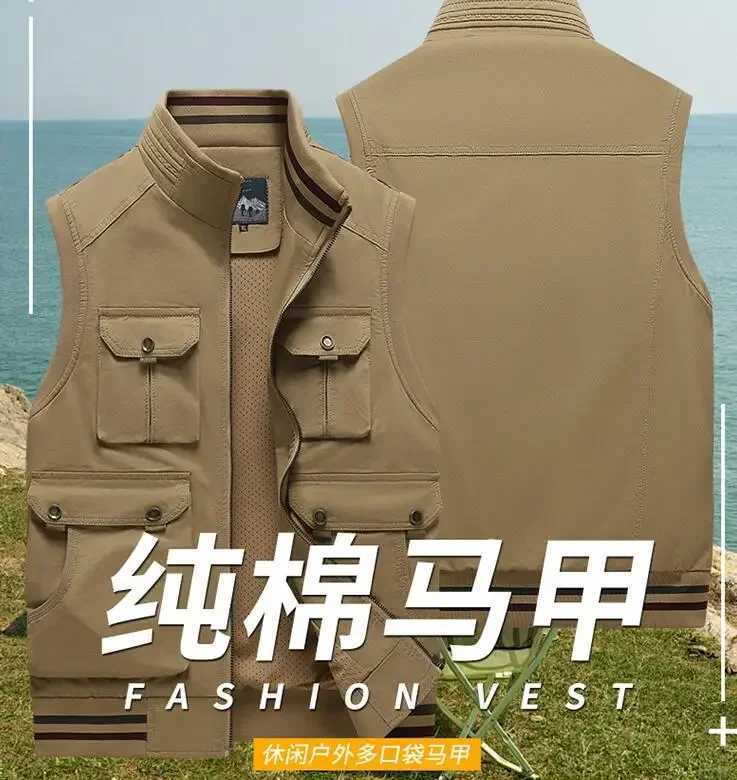 Winter Motorcyclist Mountaineering Mens Sev Casual Coat Ma Work Cargo Vest Men Photography Clothing Tactical s Y250814