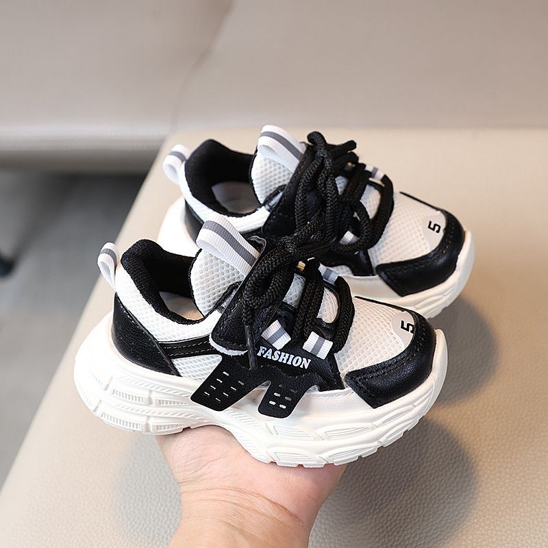 Kids Sneakers for Girls Fashion Design Sports Shoes Kidsnest for Toddlers Non-slip Children School Running Shoes for Boys Size 21 - 30 K0637