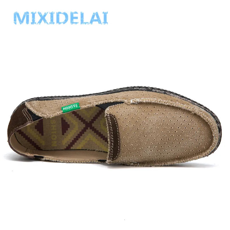 Men Canvas Shoes Fashion Men Casual Shoes Comfortable Breathable Men Loafers Outdoor Slip On Shoes For Male Chaussure Homme 250809