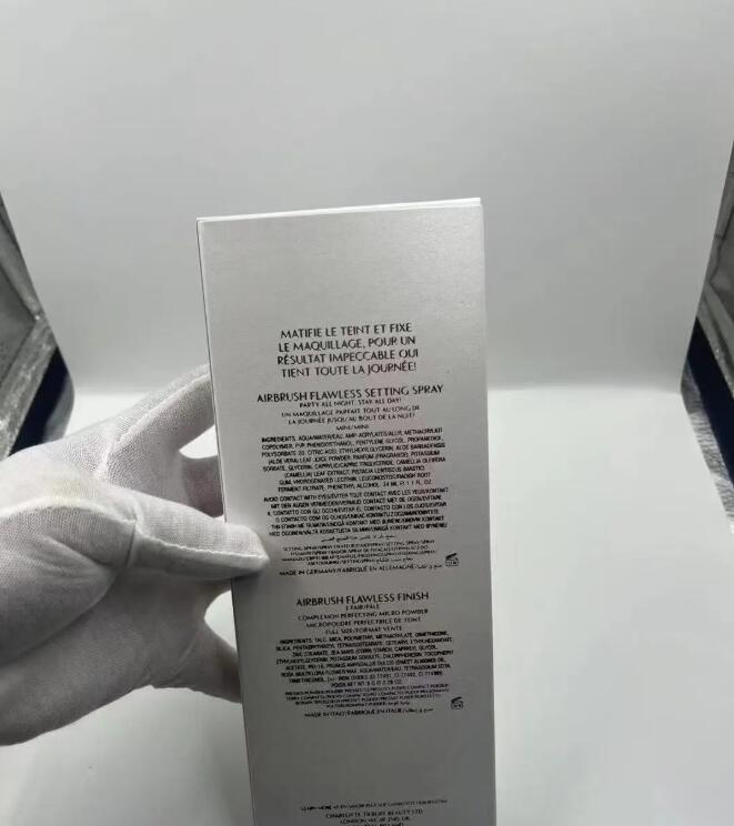 New Makeup Set Air Brush Flawless COMPLEXION PERFECTING SET 8ml Powder Compact No. 1 Palette 34ml Setting Spray Top quality 8g 0.28oz Cosmetics