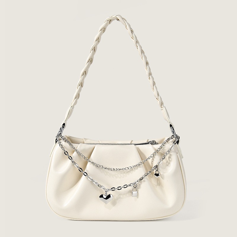 Personalizable Niche Design Arm Crossbody Satchel Modern Chic Style