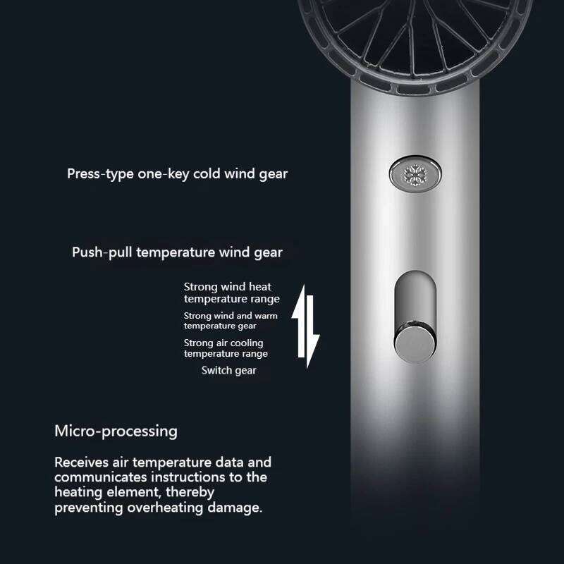 Quick-Drying Professional Dryer For Xiaomi New Style High Wind Power Low Noise Negative Ion Blue Light Hair Care Home Use