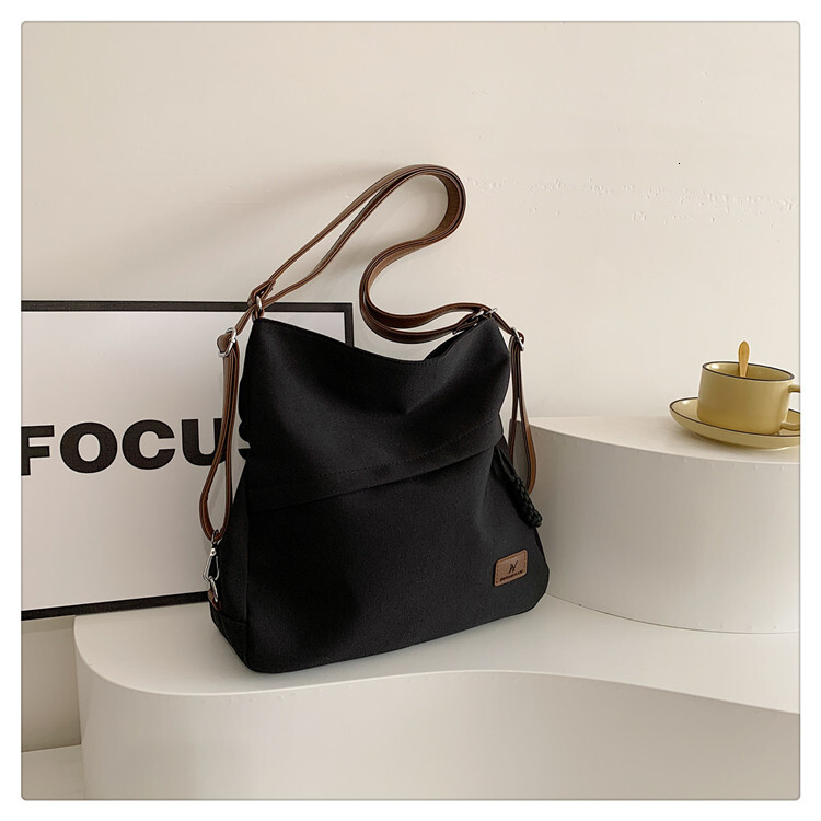 2025 New Single Shoulder Crossbody Bag Large Capacity Fashion Designer Canvas Bag