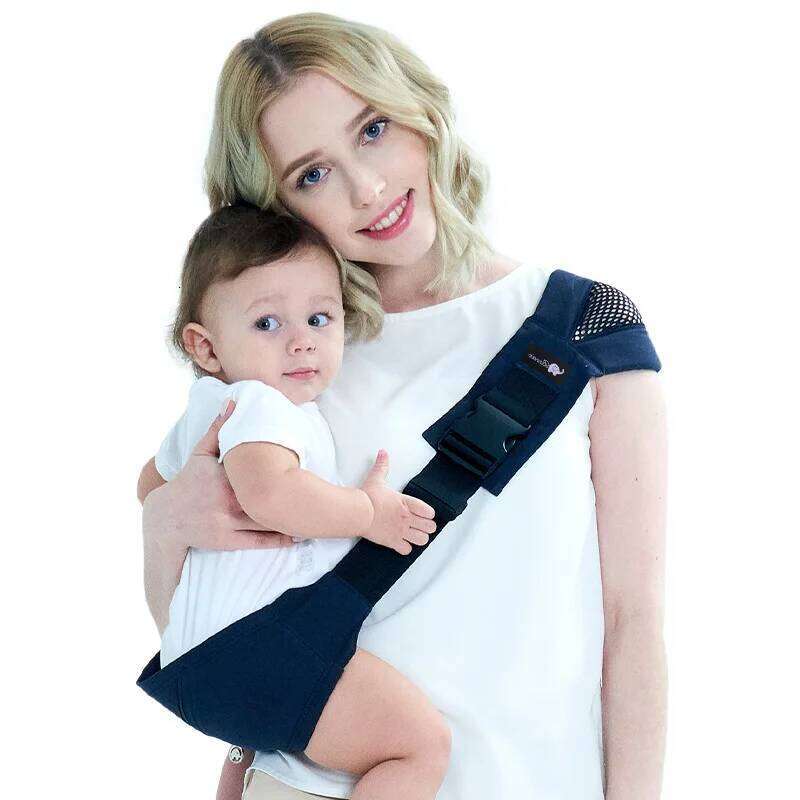 Sleeping Infant Carrier Baby Single Shoulder Strap Waist Stool Adjustable Cotton Wrap Sling