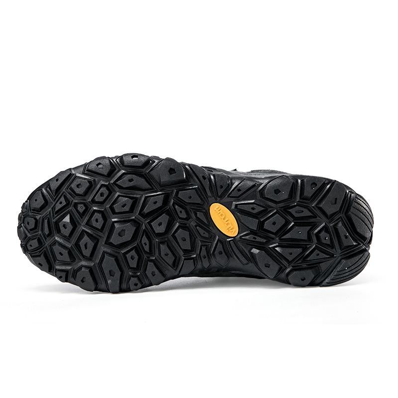 2025 Outdoor High-top Mountaineering Shoes for Men, Waterproof and Skid-proof Men's Boots, Cushioning Offroad Men's Professional Climbing an