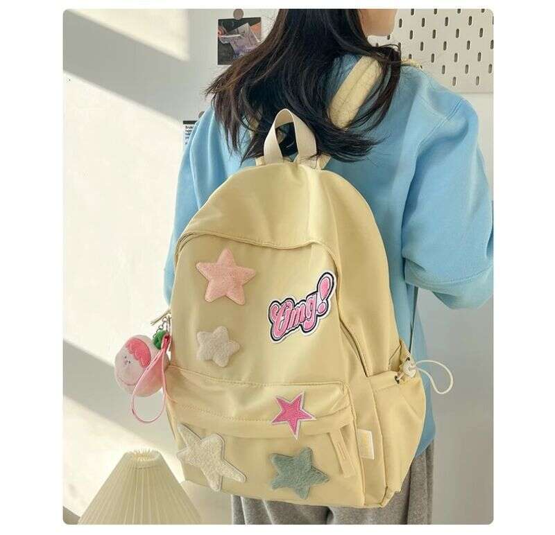 High Cartoon Elementary School Students Large Capacity Lightweight Travel Backpack