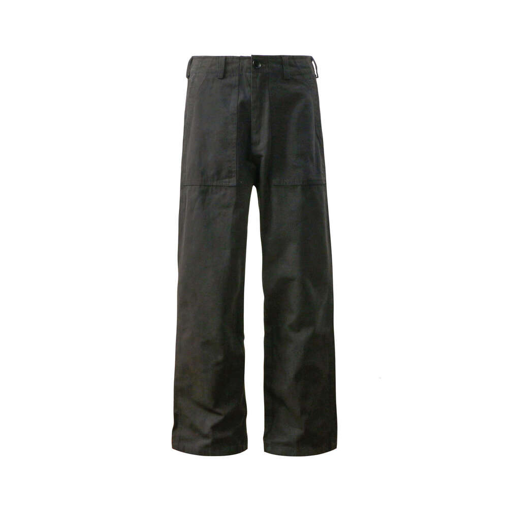 American Style Washed Vintage Straight-Leg Cargo Trendy Brand Unisex Loose Basic Wide-Leg Casual Pants B5