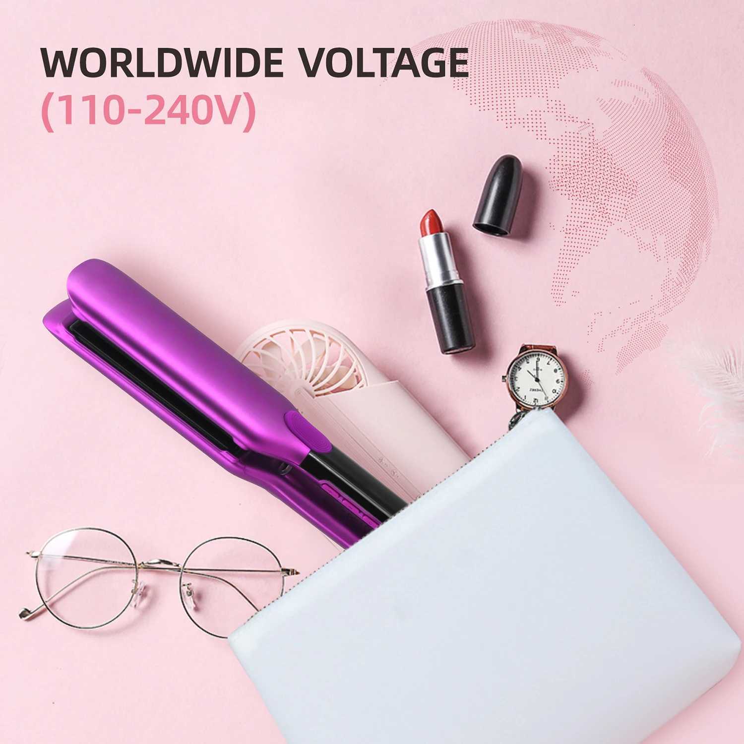 500F High Temperature Hair Straightener Professional Ceramics Plates Irons PTC Fast Heating Treatment Original Hair Flat Iron W250814