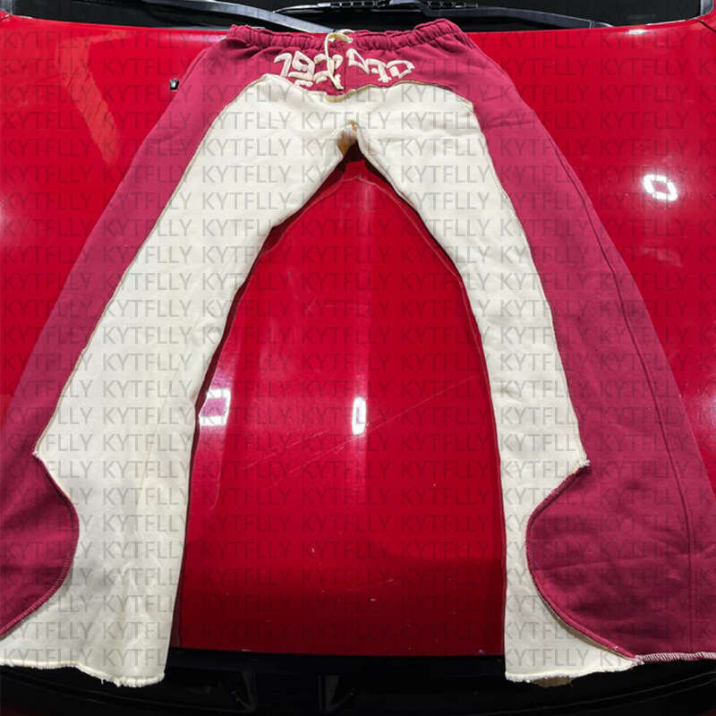 Y2k New Letter Print Patchwork Fashion Street Style Hoodie Set Hooded Sweatshirt Sweatpants