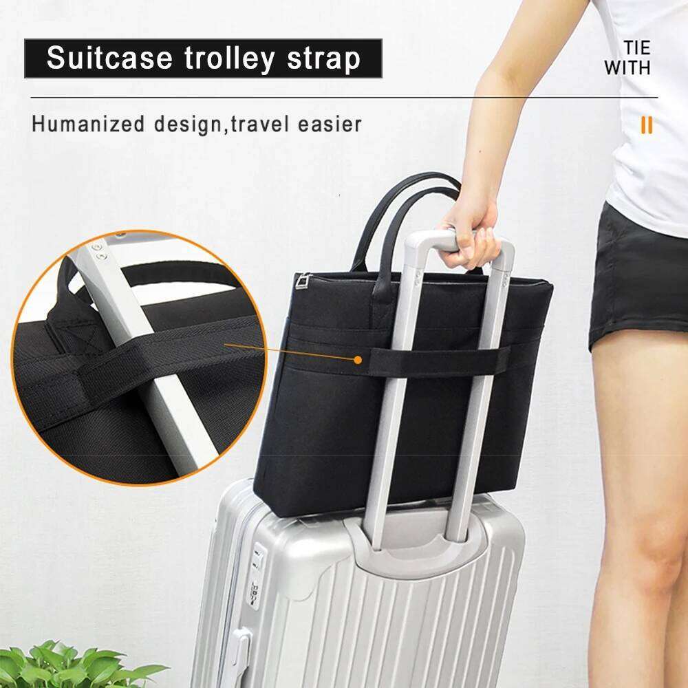 Large capacity briefcase bag Business men 14 inch Laptop Notebook Bag canvas Handbags Men's Office Bags Oxford Fabric