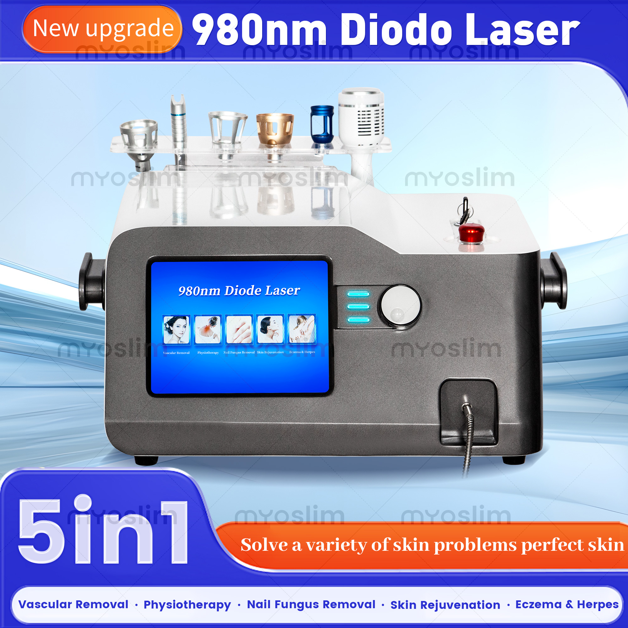 High Frequency Needle Spider Veins Removal Anti Redness Machine Red Blood Vessel and Spots Vascular Removal Beauty Equipment