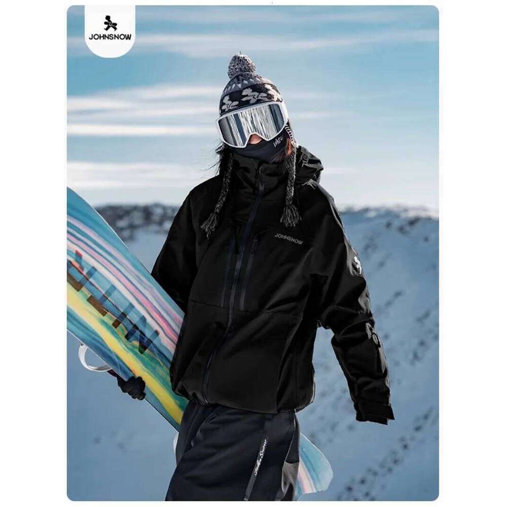 John Snow 2025 New Winter Men And Women's Jacket Breathable Waterproof Snowboarding Clothing Outdoor Sports Warmth Ski Coat