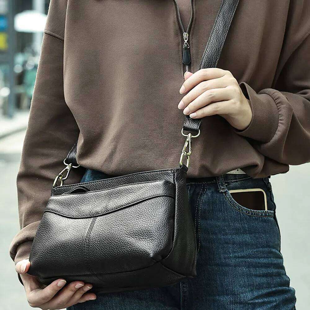 Designer Luxury Genuine Leather Women S High Quality Crossbody Bag Trendy Designer Cowhide Female Shoulder Bags