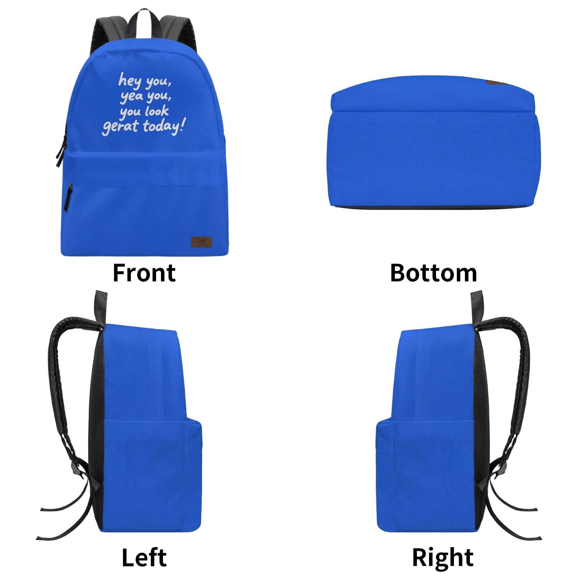 NXY fashion Print Cotton Backpack Designer Laptop Backpacks Mens Bookbag Women Large Back Pack Student Schoolbag 250814