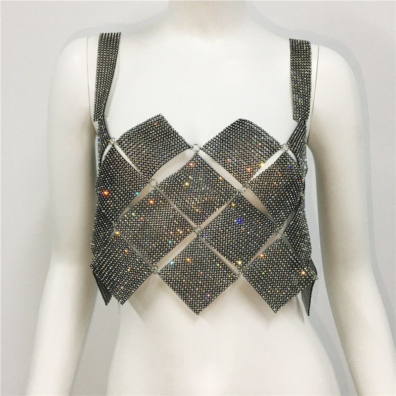 Stage Wear New Flashy Handmade Sexy Hollow Casual Suit European American Style Fashion