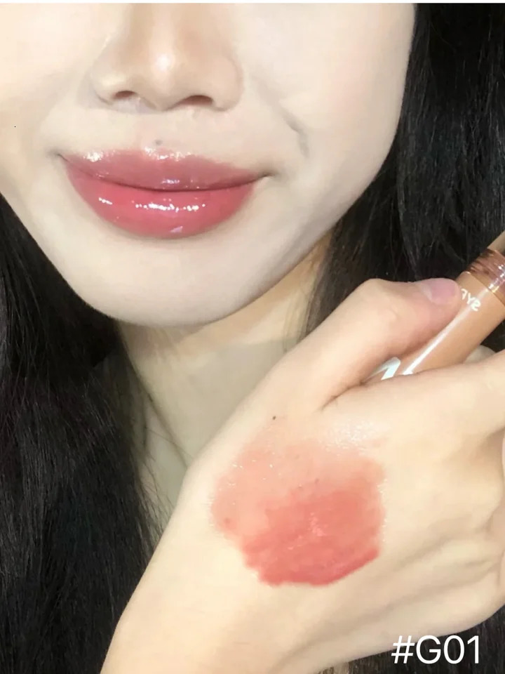 INTO YOU Syrup Glossy Lip Tint Liquid Lipstick Glossy Lip Cosmetics Lip Balm Lip Tint Glossy Lipstick Makeup 250812