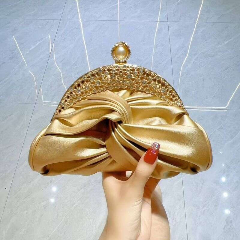 New ladies dia-encrusted lady mini small clutch single shoulder crossbody evening bag